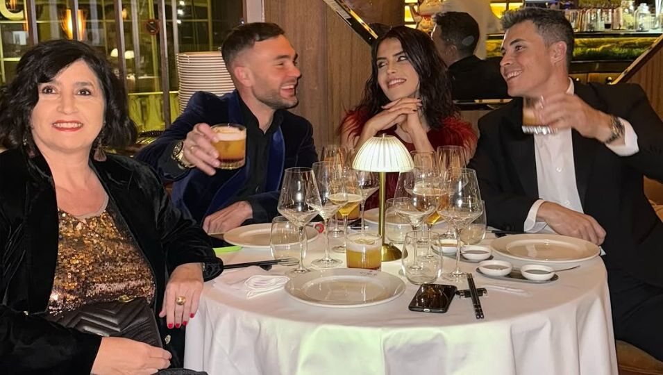 Sofía Suescun en familia celebrando la Nochevieja/Foto:Instagram