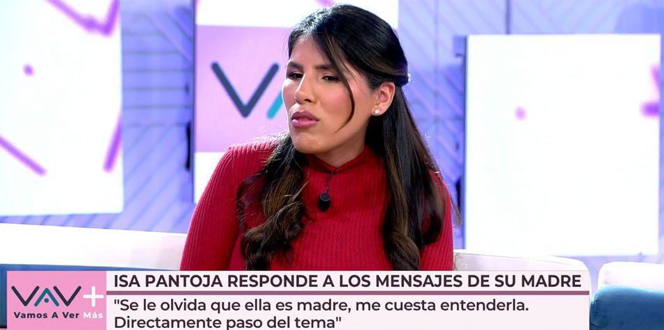 Isa Pantoja en 'Vamos a ver'