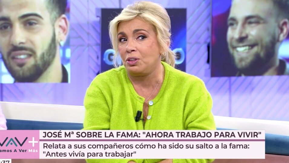 Carmen Borrego habla de su hijo | Foto: telecinco.es