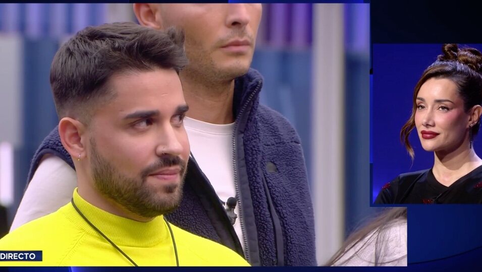 Miguel Frigenti escucha las palabras de Elena Rodríguez l Foto: Telecinco.es