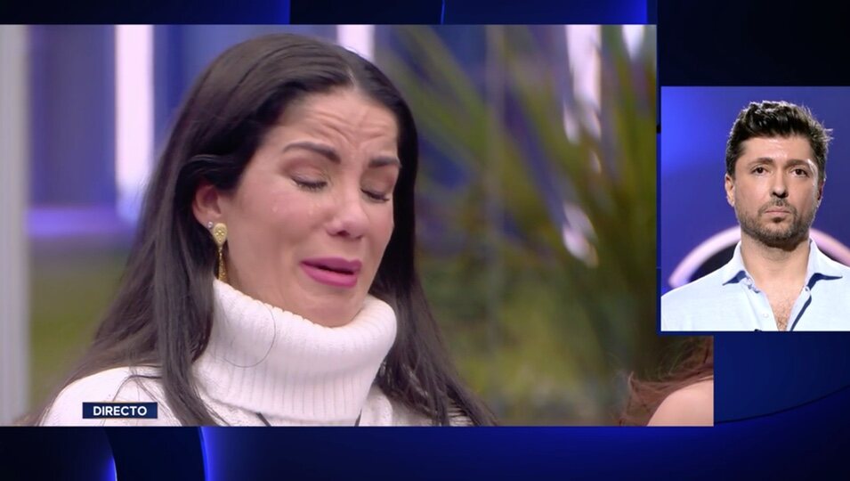 Ana Herminia responde al alegato de su marido llorando/Foto: telecinco.es 