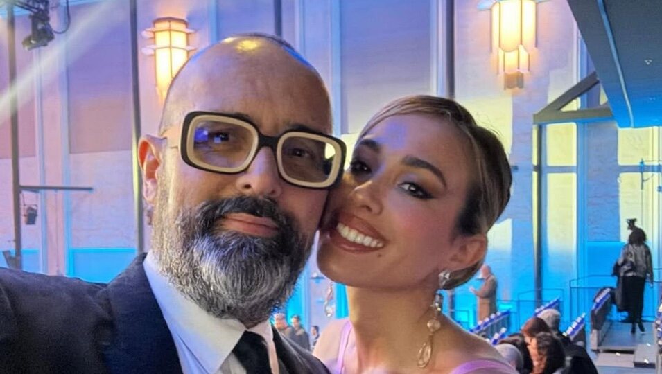 Risto Mejide y Grecia Castta en los premios Iris/Foto: Instagram 