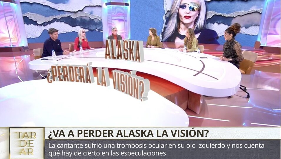 Alaska aclaró su estado de salud en 'TardeAR' l Foto: Telecinco.es