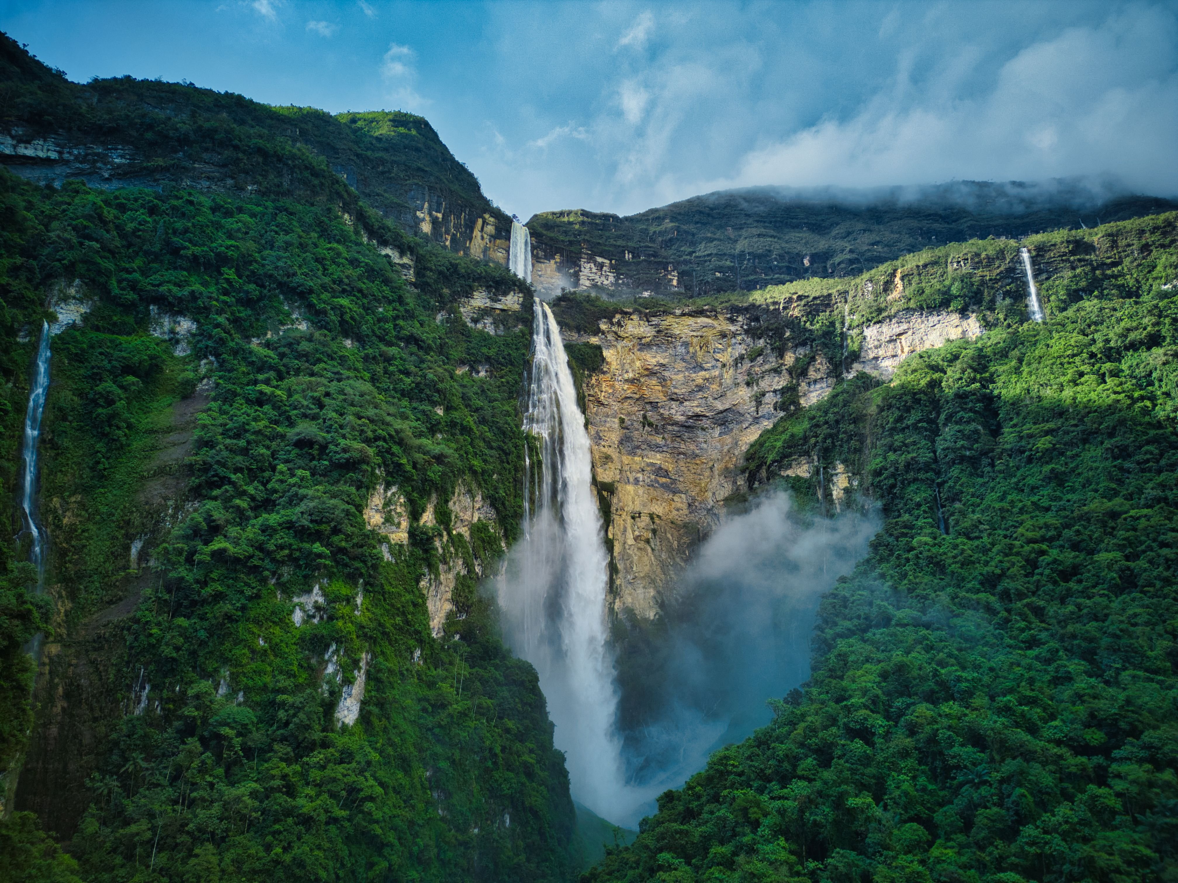 La espectacular catarata Gocta