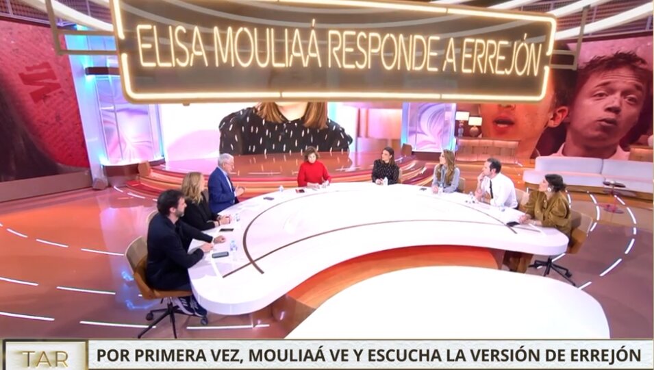 Es la tercera vez que la actriz acude a Mediaset l Foto: Telecinco.es