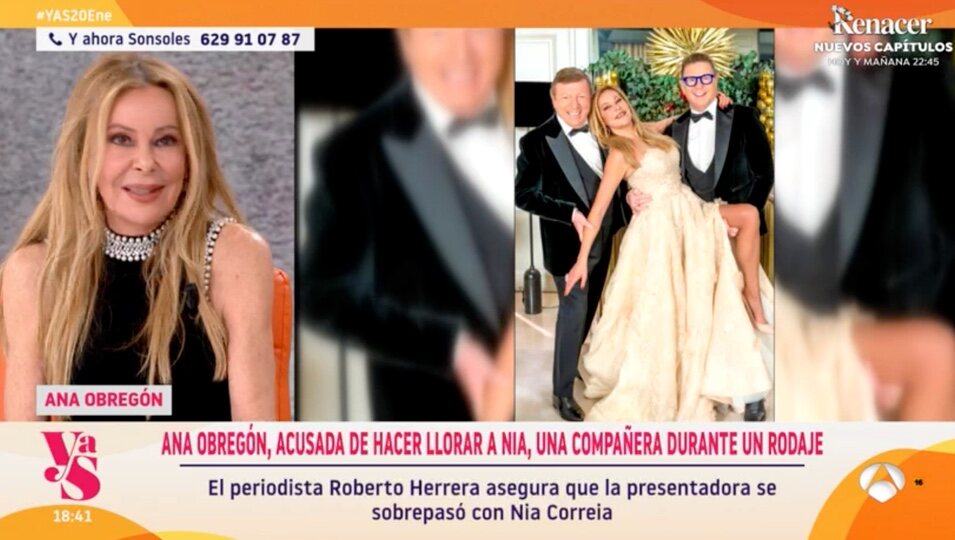 Ana Obregón habla de lo sucedido | Foto: Antena 3