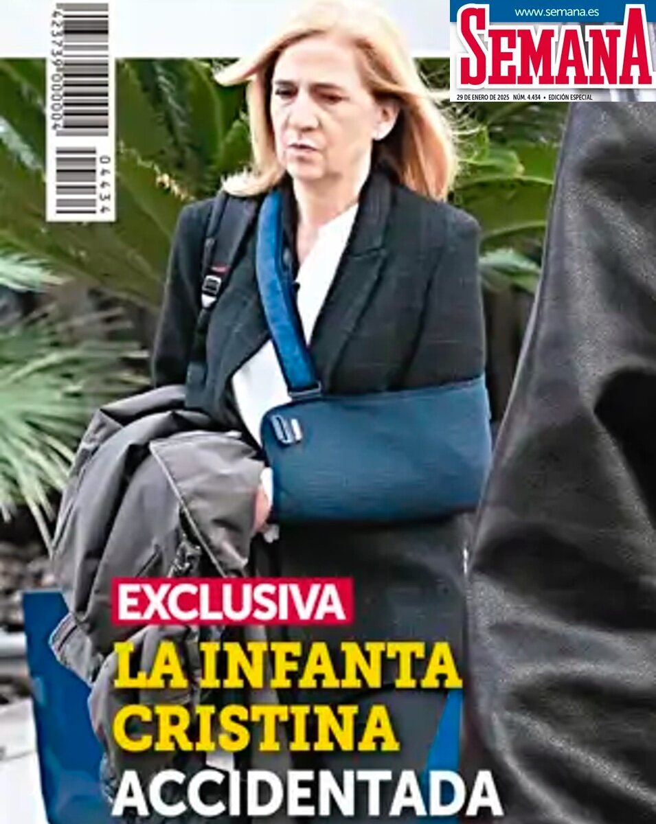 La infanta Cristina, pegada en la portada de Semana