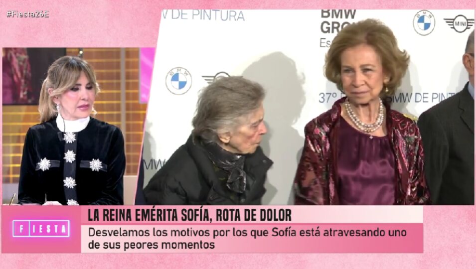 La Reina Sofía está triste l Foto: Telecinco.es