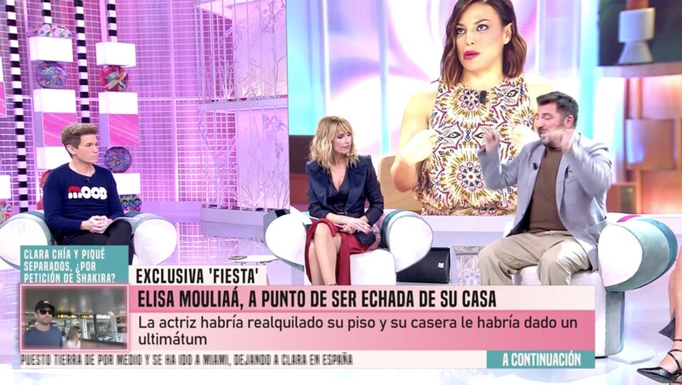 Sergio Garrido revela que Elisa Mouliaá será expulsada de su piso/Foto: Telecinco.es 