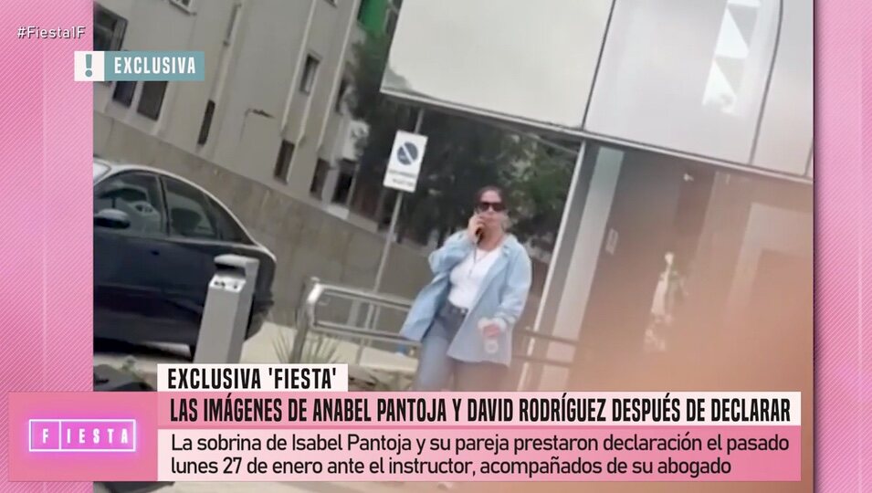 Anabel Pantoja y su pareja acuden a declarar en el juzgado l Foto: Telecinco.es