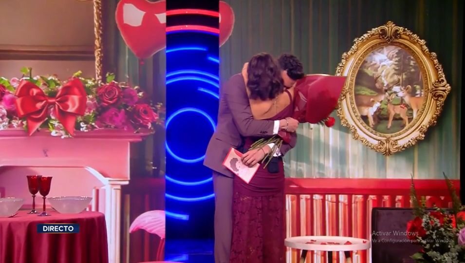 Reencuentro entre Marieta y Suso por 'San Valentín'/Foto: telecinco.es 