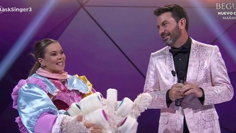 El pique entre María José Campanario y Belén Esteban por 'Mask Singer' l Foto: Antena3.es