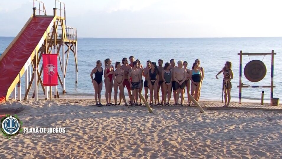 La prueba de barro decidiría los líderes y las playas de cada grupo l Foto: Telecinco.es