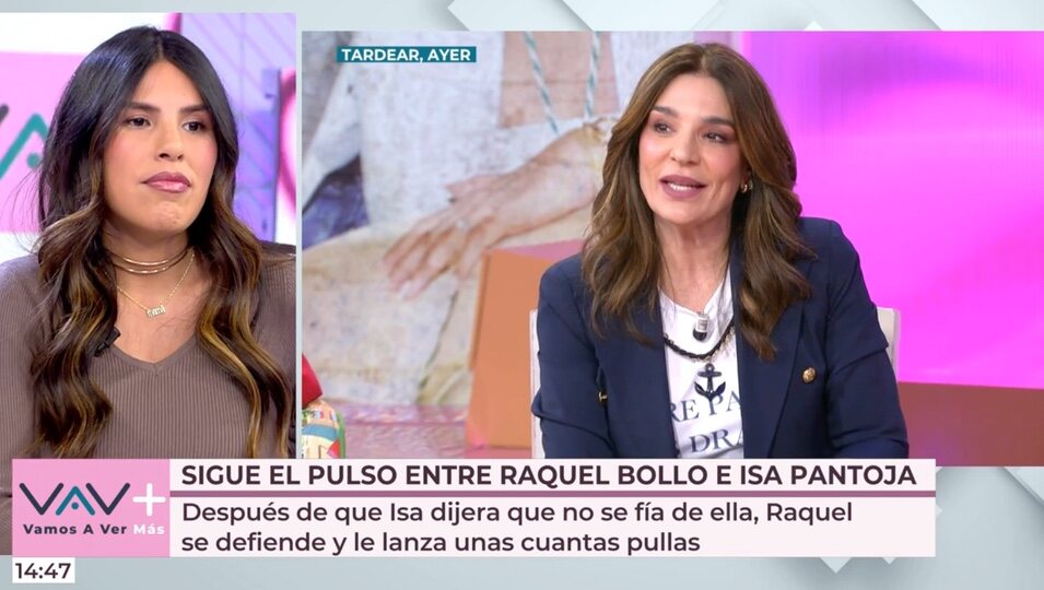 Isa Pantoja escucha a Raquel Bollo | Foto: telecinco.es