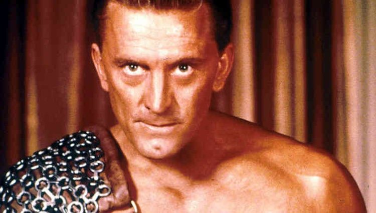 Kirk Douglas dando vida a 'Espartaco'