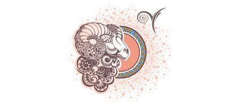 Representación signo zodiacal Aries