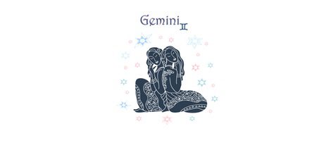 Representación signo zodiacal Géminis