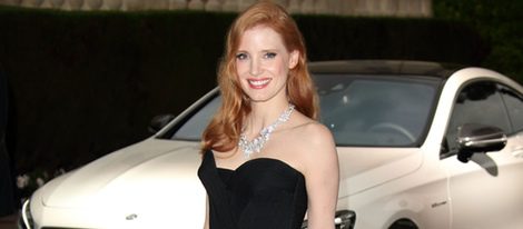 Jessica Chastain en la gala amfAR del Festival de Cannes 2014