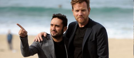 Ewan McGregor y Juan Antonio Bayona en el Festival de San Sebastián 2012