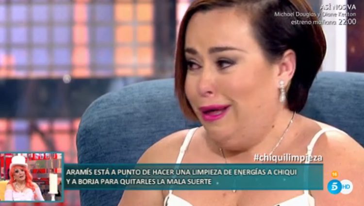 Chiqui pidiendo trabajo en el 'Deluxe' / Telecinco.es