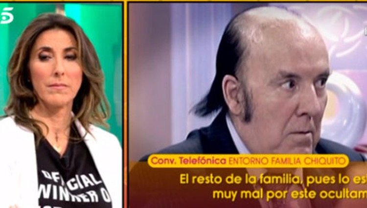 El equipo de 'Sálvame' ha hablado con el entorno familiar de Chiquito de la Calzada/Foto: Telecinco