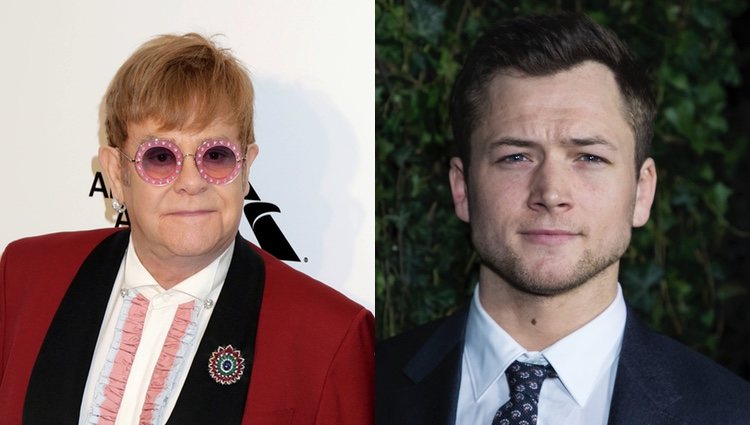 Elton John y Taron Egerton