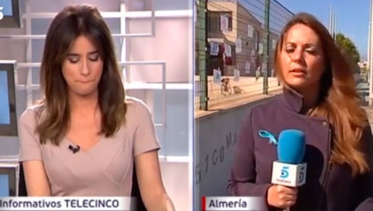 Isabel Jiménez, conmocionada por el caso de Gabriel Cruz/Foto: Telecinco