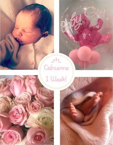 Collage dedicado a la Princesa Adrienne