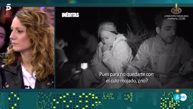 Elia Muñoz escuchando con atención la discusión | Fuente: Telecinco