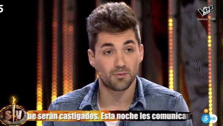 Alejandro Albalá, muy indignado / Foto: telecinco.es