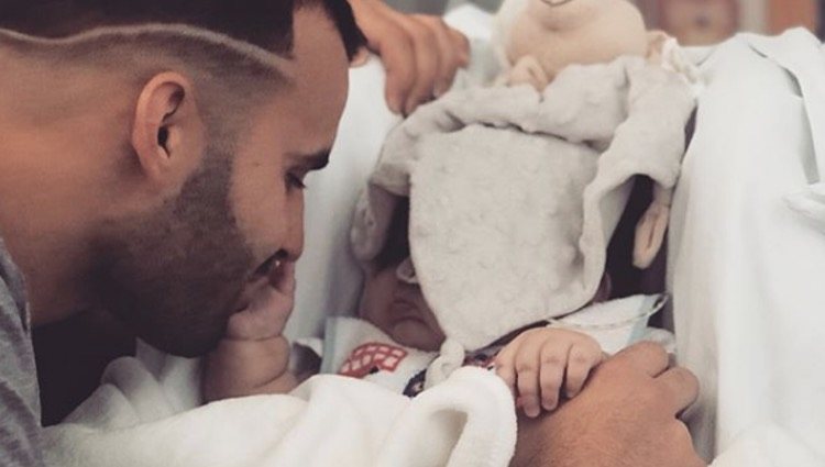 Jesé Rodríguez con su hijo Nyan/Foto: Instagram