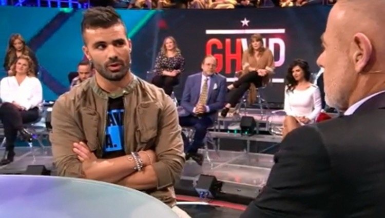 Tutto en el plató de 'GH VIP'/Foto: Telecinco