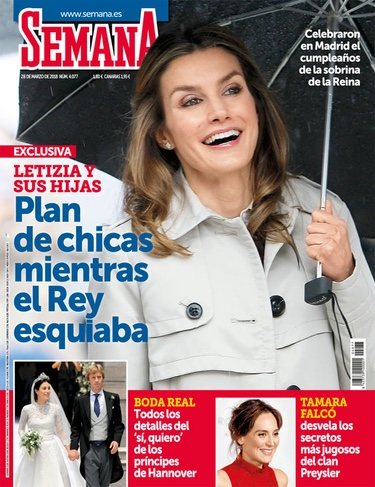 La Reina Letizia en Semana