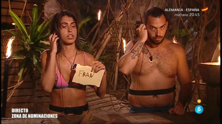 Alberto Isla y Sofía Suescun se enfrentan durante las nominaciones