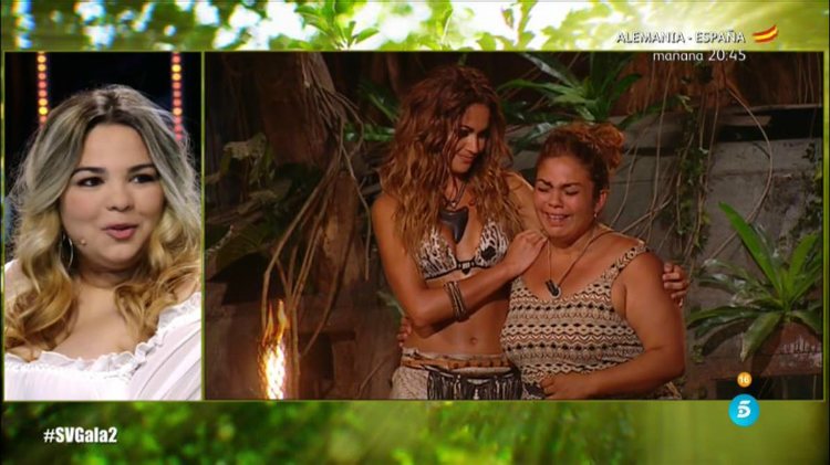 Naiara habla con su madre para convencerla de que no abandone la isla | telecinco.es