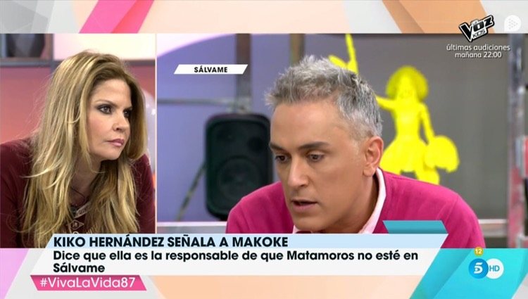 Makoke es testigo de las acusaciones de Kiko Hernández/Foto: Telecinco