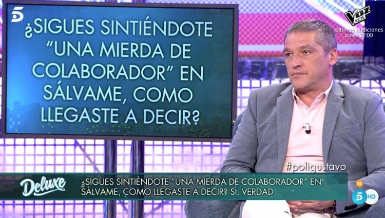 Gustavo González se sometió a un polígrafo en 'Sábado Deluxe' el sábado 24 de marzo