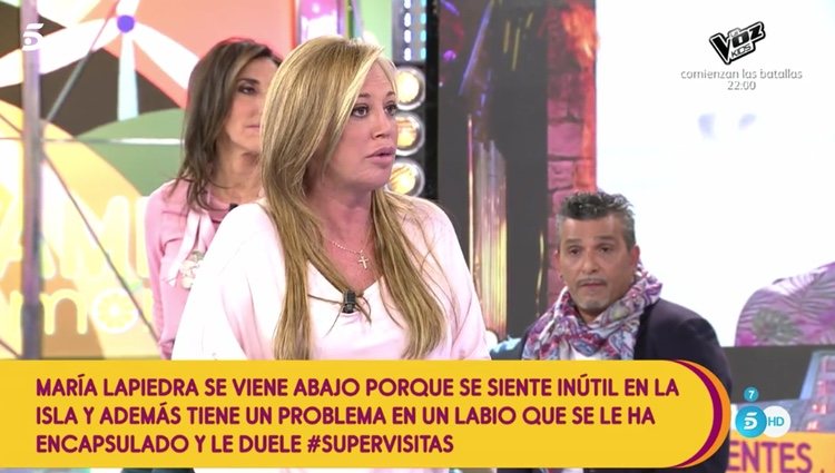 Belén Esteban habla del mensaje de Gustavo González | Foto: Telecinco.es