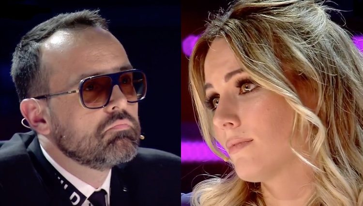 Edurne y Risto Mejide muy emocionados tras la actuación de Joni Ramos en 'Got Talent' / Fuente: Telencico.es