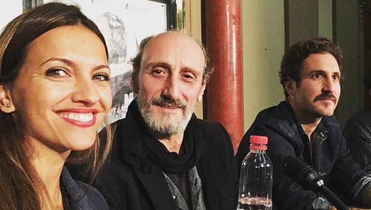 La pareja trabaja junto en la obra de teatro Cyrano de bergerec | Fuente: Instagram Ana Ruiz