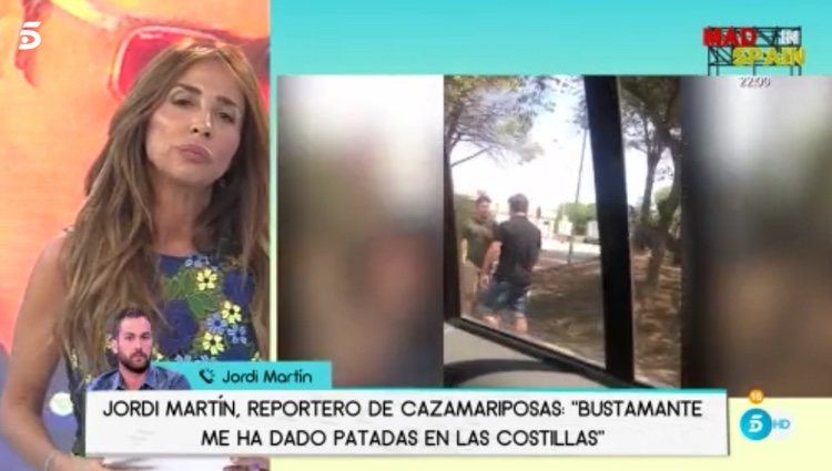 Vídeo de la pelea entre Jordi Martín y David Bustamante | Foto: Telecinco.es