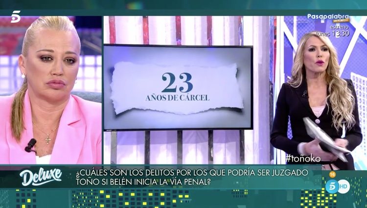 La abogada Montse Suárez explicó los delitos por los que podría ser acusado Sanchís | Foto: Telecinco