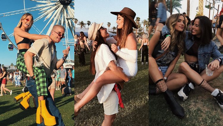 Influencers españoles en el Coachella / Fuente : Instagram