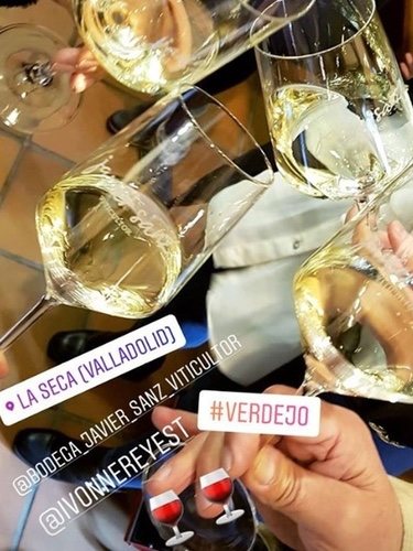 Ivonne Reyes de vino por Valladolid | Fuente: Instagram Ivonne Reyes