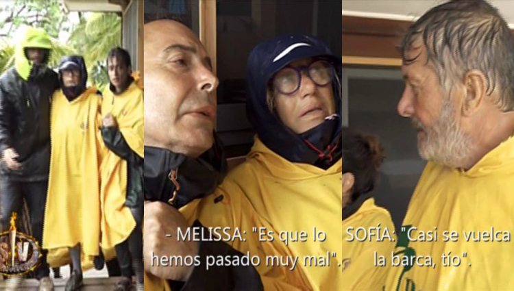 Los concursantes son trasladados al refugio por la alerta roja | telecinco.es