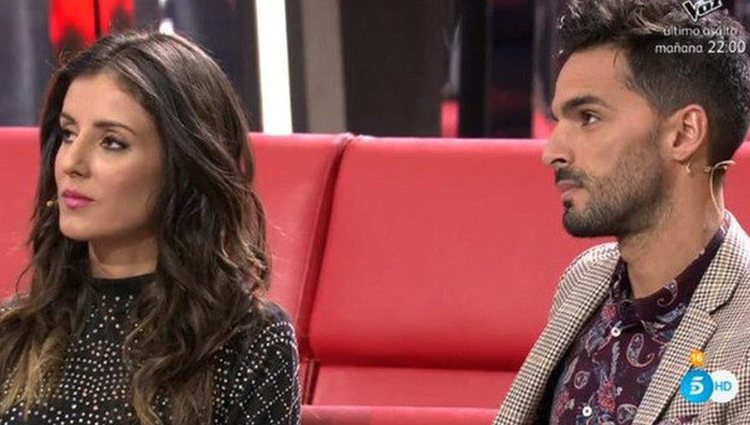 Cristian y Petra a su salida del concurso / fuente: telecinco.es