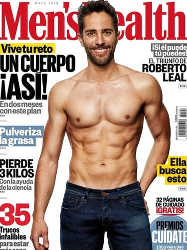 Roberto Leal presume de cuerpazo en la revista Men's Health