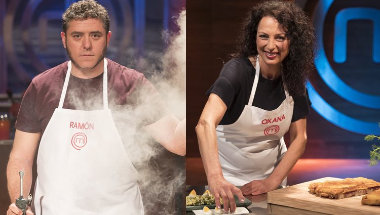 Ramón y Oxana, concursantes de 'MasterChef 6'