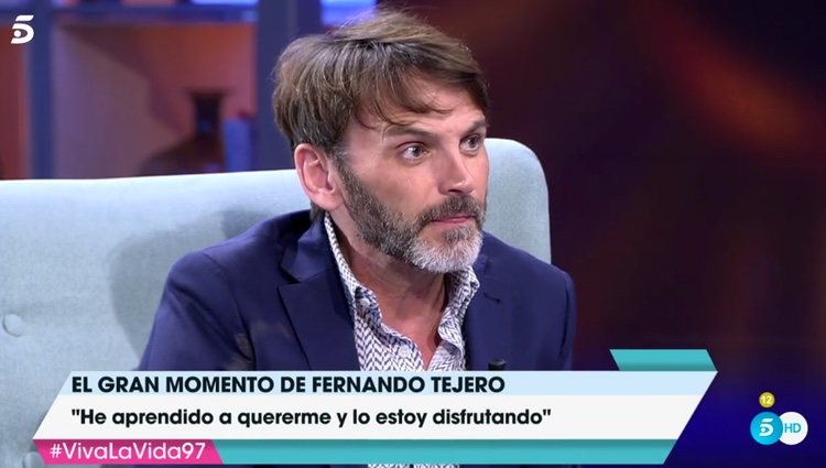 Fernando Tejero, durante su entrevista en 'Viva la vida' / Telecinco.es