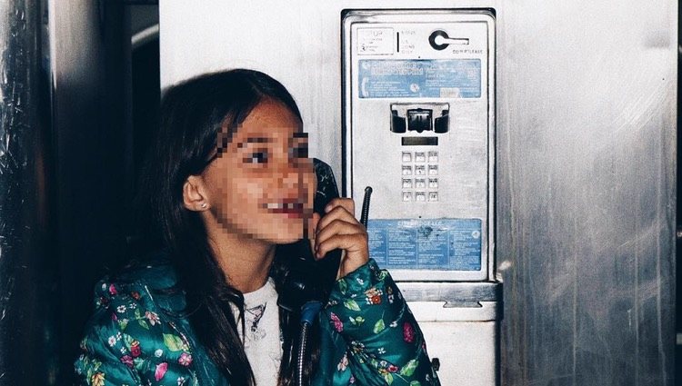 Nuria Roca explica lo sucedido con esta fotografía de su hija/Foto: Instagram